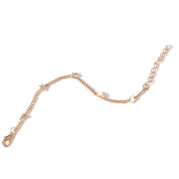 3/$30 gold star charm bracelet - Picture 3 of 5